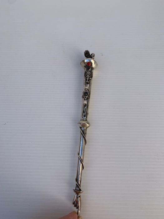 Ponteiro judaico para ler a Tora Século XIX , Prata