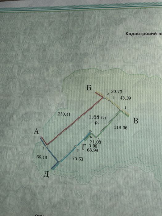 Земельна ділянка біля Траси Остриця