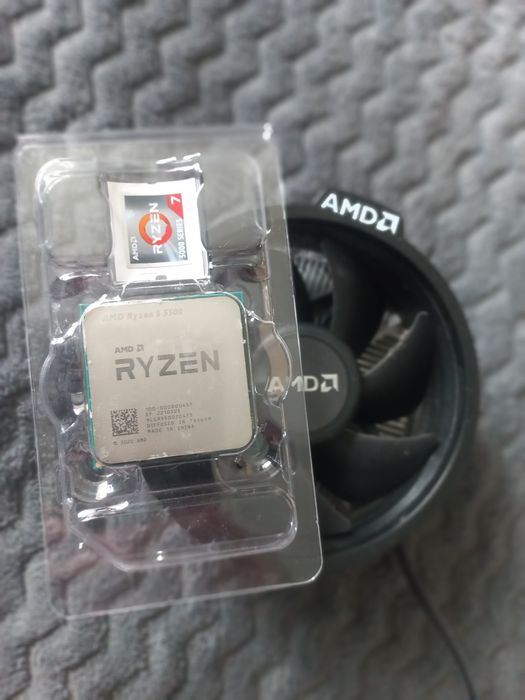 Прцесор AMD Razen 5 5500.мало в користуванні.Читайте опис.
