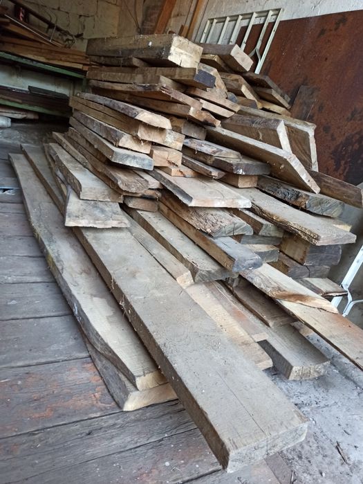 Доски микс, сосна береста акация