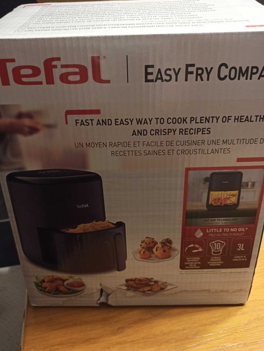 Frytkownica beztłuszczowa Tefal, nowa.