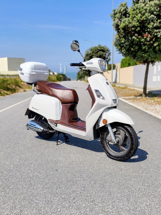 Keeway zahara seminova mota scooter 50cc