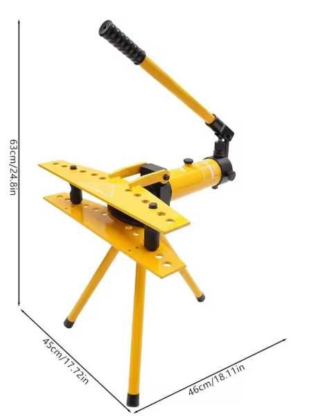 Dobrador Tubos - 10Ton 13-34mm - Completa NOVO