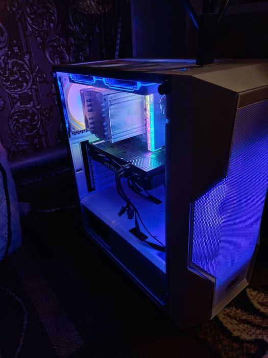 Потужний ігровий ПК White Edition (Ryzen 5500 / 1660 Super) + комплект