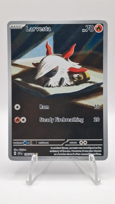 Karta pokemon Larvesta 196/191