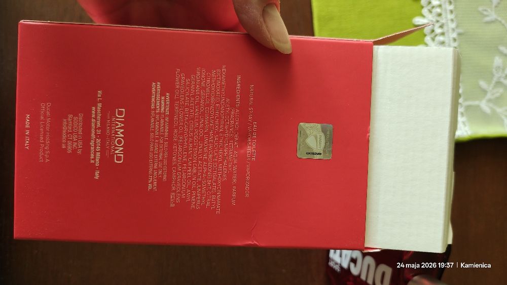 Ducati perfumy woda toaletowa