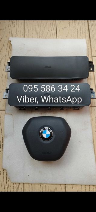 Подушка безопасности  руль колени BMW X3 G01 X4 G02