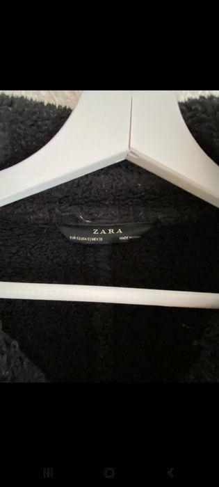 Czarny płaszcz jesienno/ziomowy