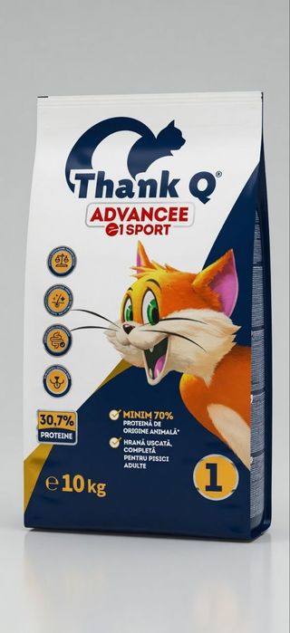 Сухий корм для котів ThankQ  10кг