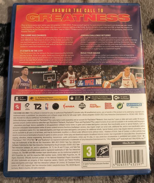 NBA 2K23 Ps5 Ang