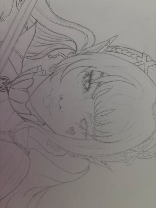 ręcznie rysowana draculaura z monster high