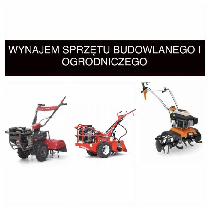 Wynajem glebogryzarka/glebogryzarka separacyja /hydrauliczna
