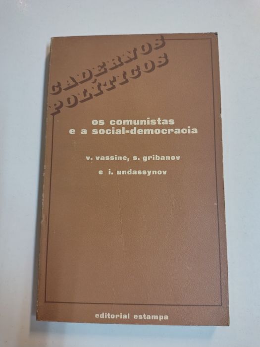 Os comunistas e a social-democracia
Editorial Estampa, 1977

Cadernos Políticos, 56