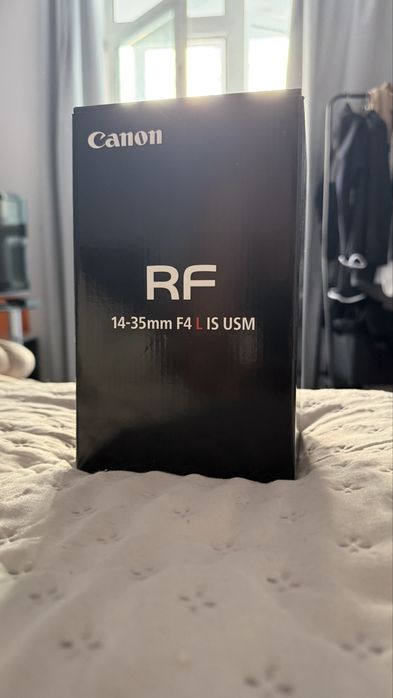 Продаю объектив Canon rf 14-35 mm F4 L IS USM НОВЫЙ