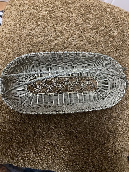 Конфетница, поднос плетеные СССР