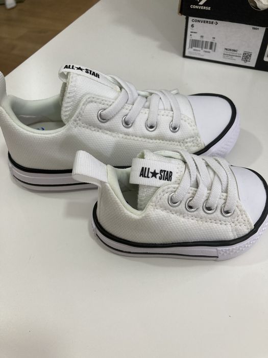 Sapatilhas Converse brancas 18 até 26