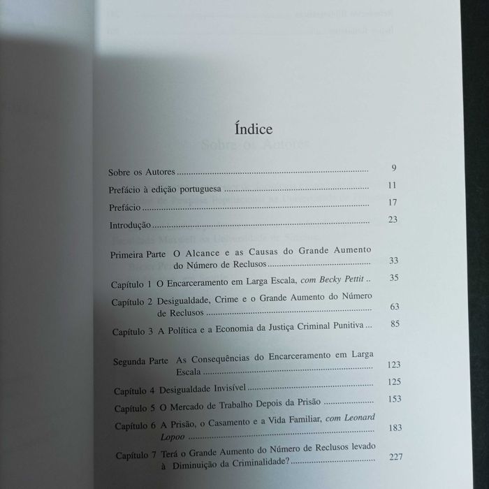 Punição e Desigualdade na América