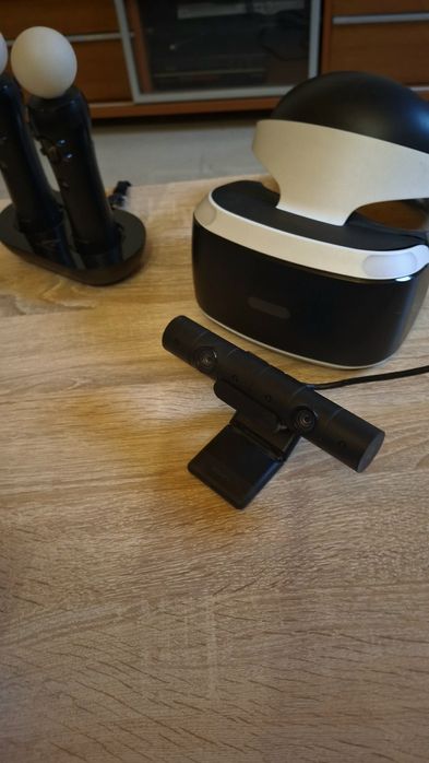 Komplet PS4 + Zestaw VR + 10 Gier
