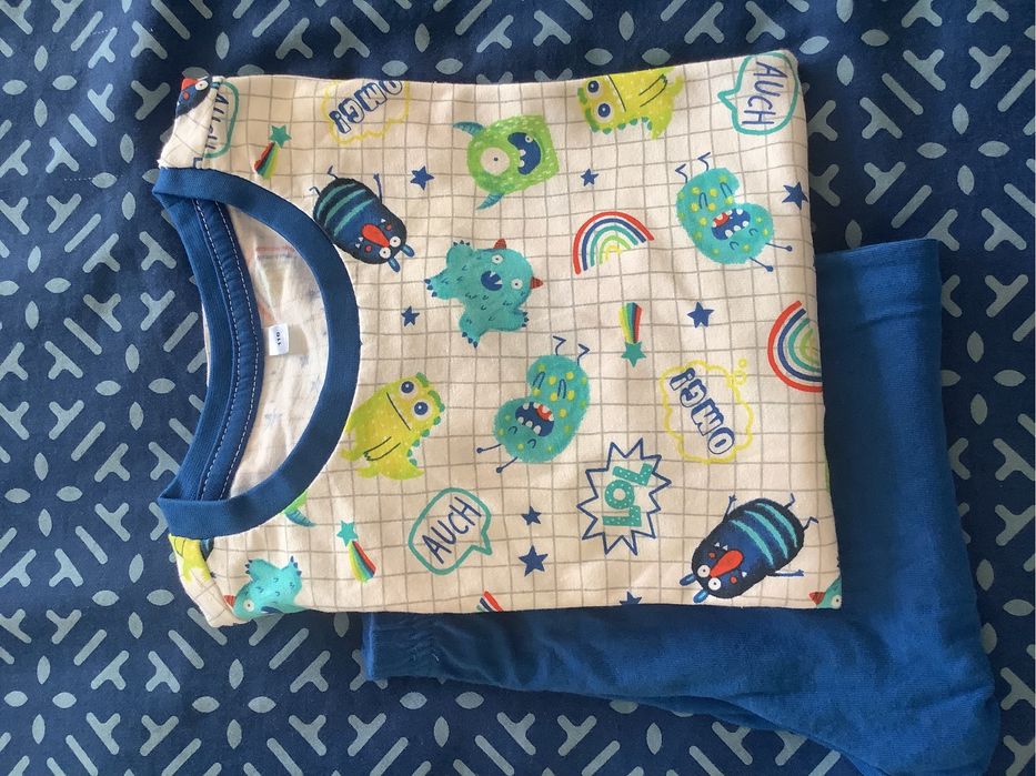 Nowa pizama potworki 116