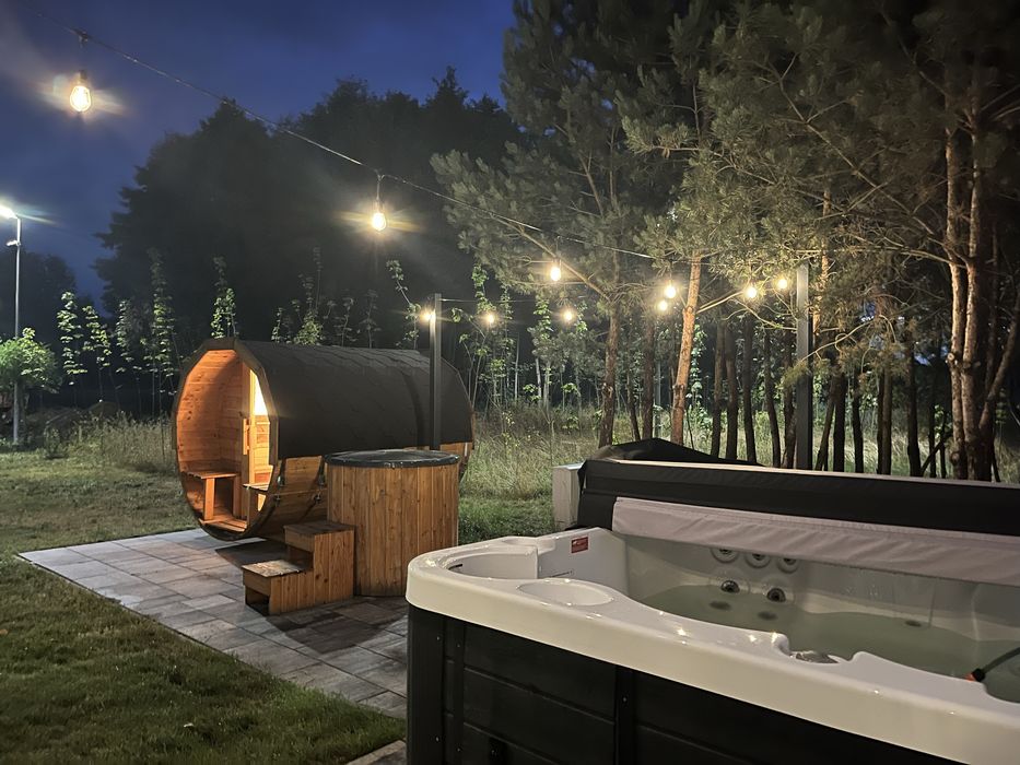 Wynajem domków basen,jacuzzi, sauna, tenis, TRZY STAWY Wędkarstwo