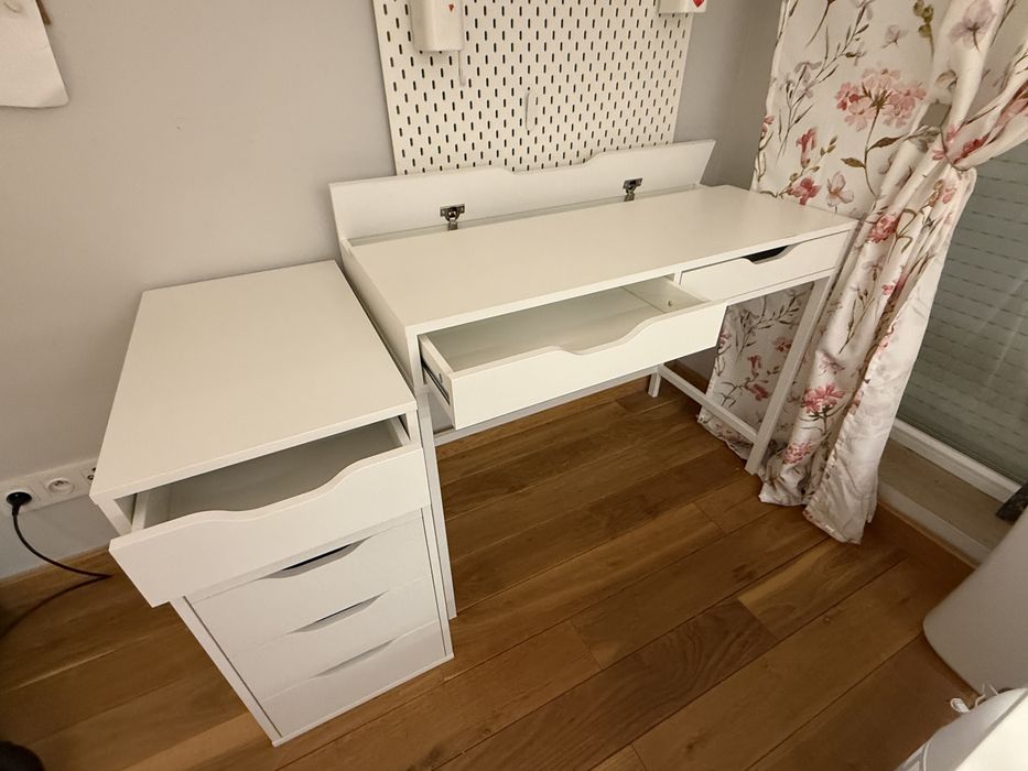 Biurko + tablica IKEA ALEX