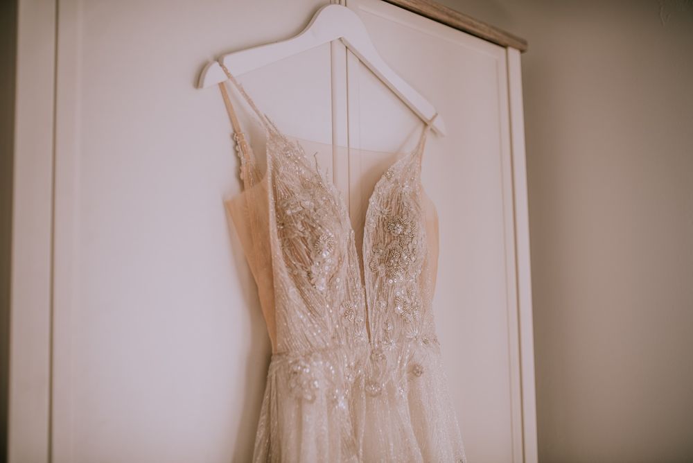 Suknia ślubna srebrna Madonna model Lfh Nelly Silver