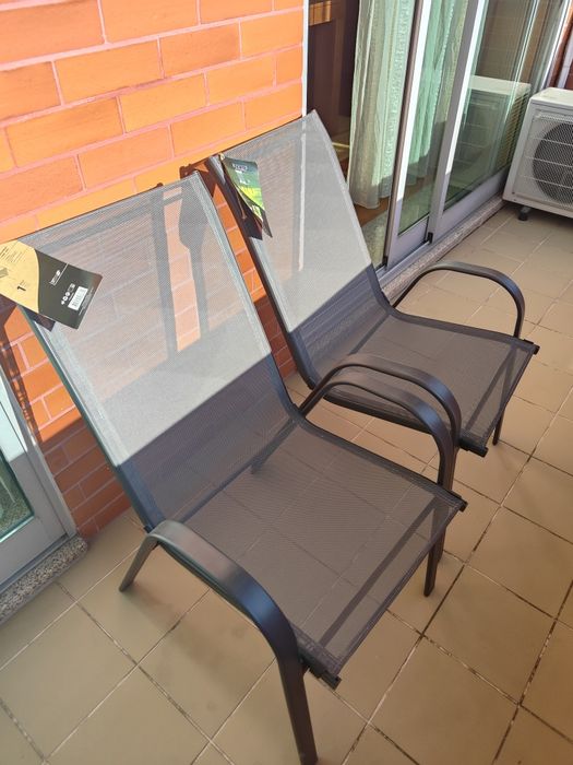 Cadeiras de exterior novas