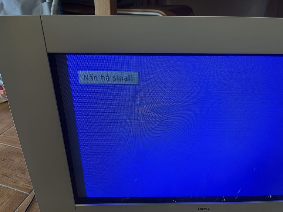 Televisão Loewe a funcionar