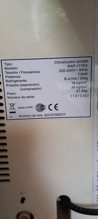 Klimatyzator Equation