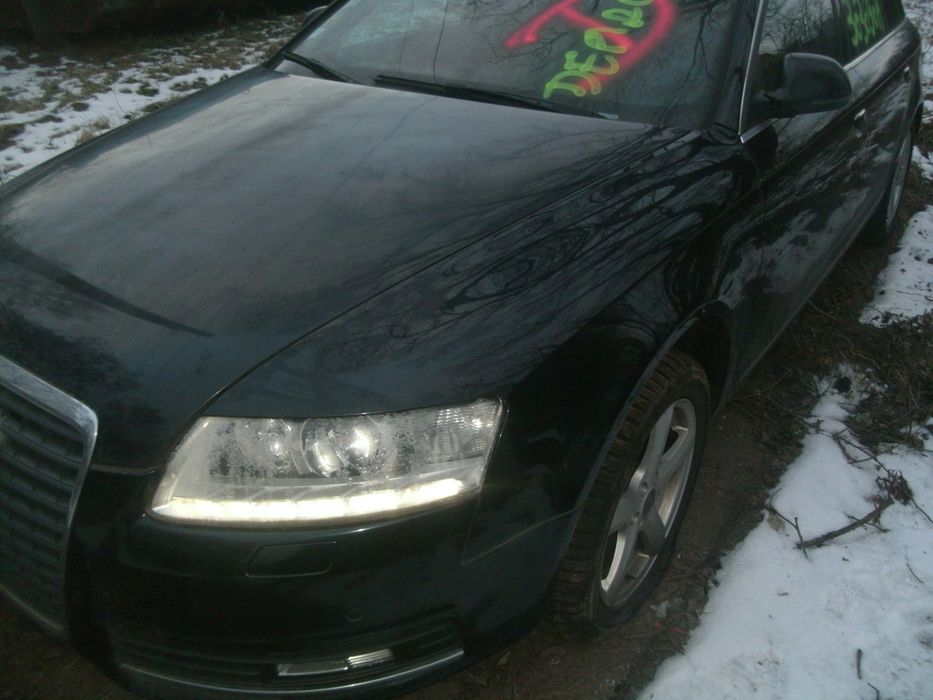 audi a6 c6 lift maska xenon zderzak pas chlodnice przod komplet lz9y