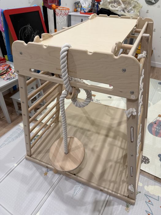 Спортивно-ігровий комплекс від Woodandhearts від 1.5 до 6 років.