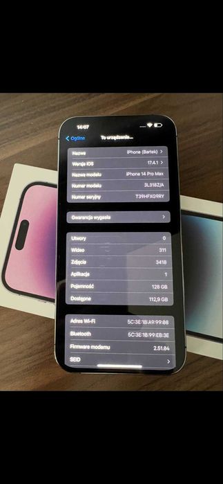 iPhone 14 Pro Max 128gb