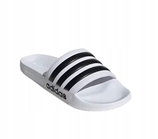 Adidas klapki wsuwane z logo basenowe 40,5 1j1a
