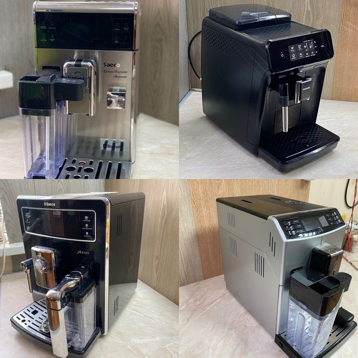 Кавомашини Saeco та Philips  в гарному стані, гарантія, повний сервіс