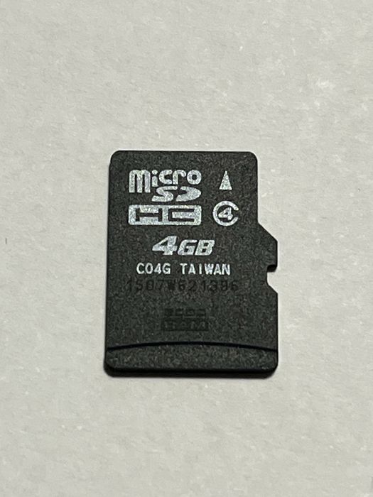 Karta pamięci microSDHC 4 GB Class 4 - nowa, nieużywana