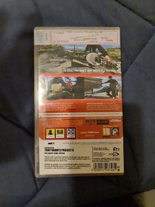 Tony Hawk's - Project 8 PSP