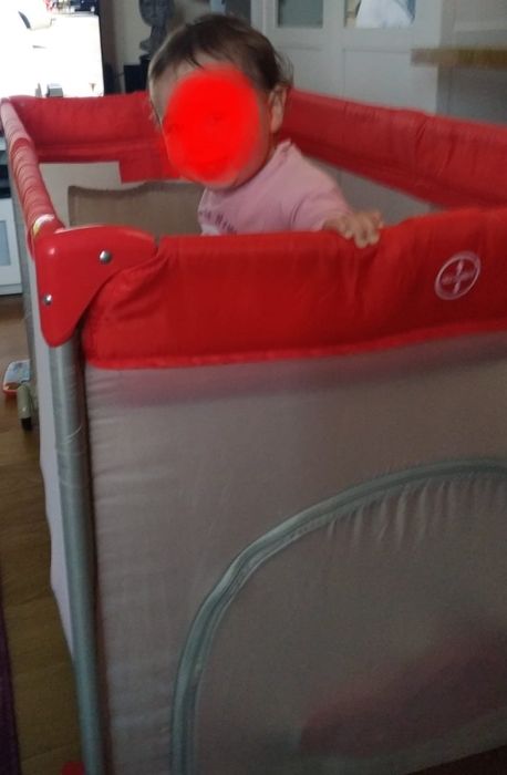 Cama de viagem bebé com trocador de fraldas marca Asalvo