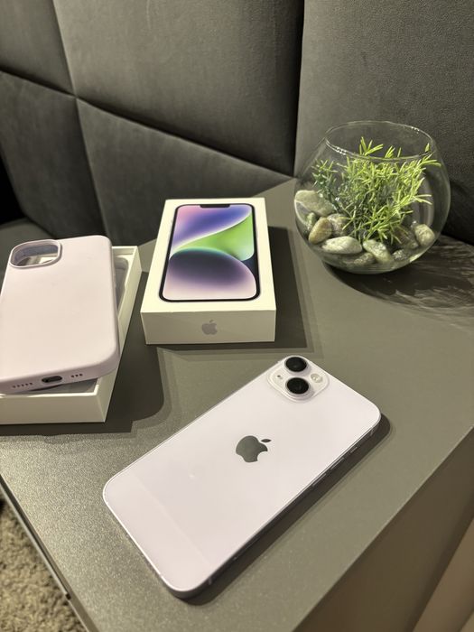 Iphone 14 256GB fioletowy stan bdb komplet