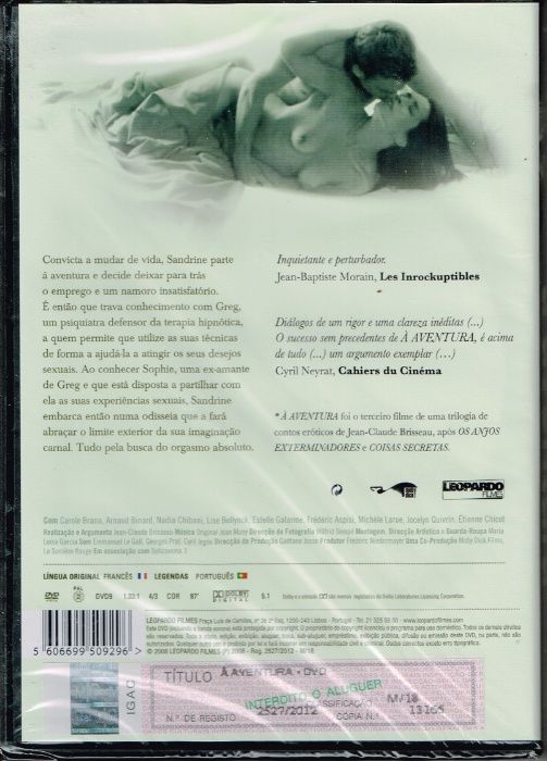 Filme em DVD: À AVENTURA "À L'Aventure" - NOVO! SELADO!64332154866817122