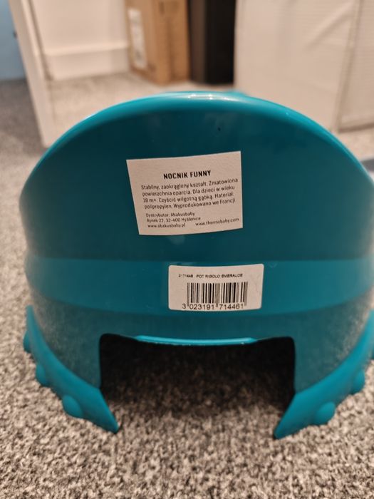 Nocnik Thermobaby Funny turkusowy – Made in France