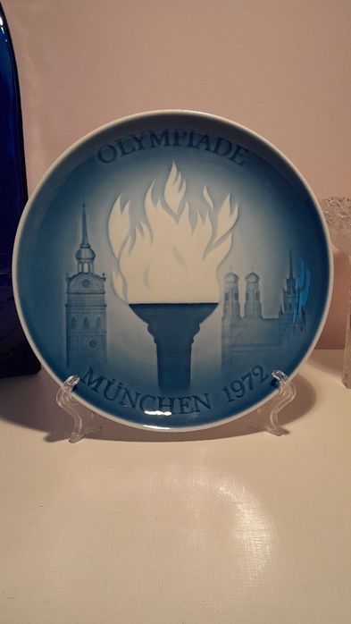 Porcelanowy talerzyk B&G - Olimpiada Monachium 1972( kolekcjonerski)