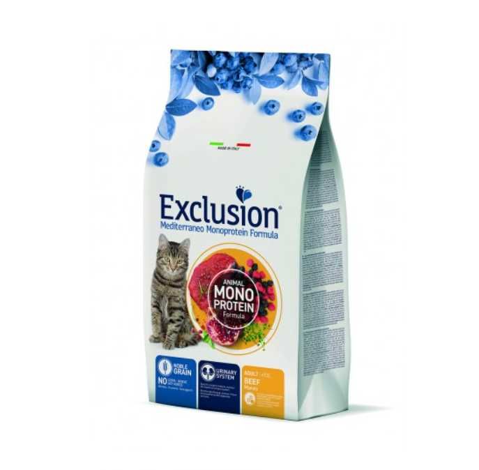 Корм Exclusion для котів та кошенят курка/яловичина/тунець 300 г