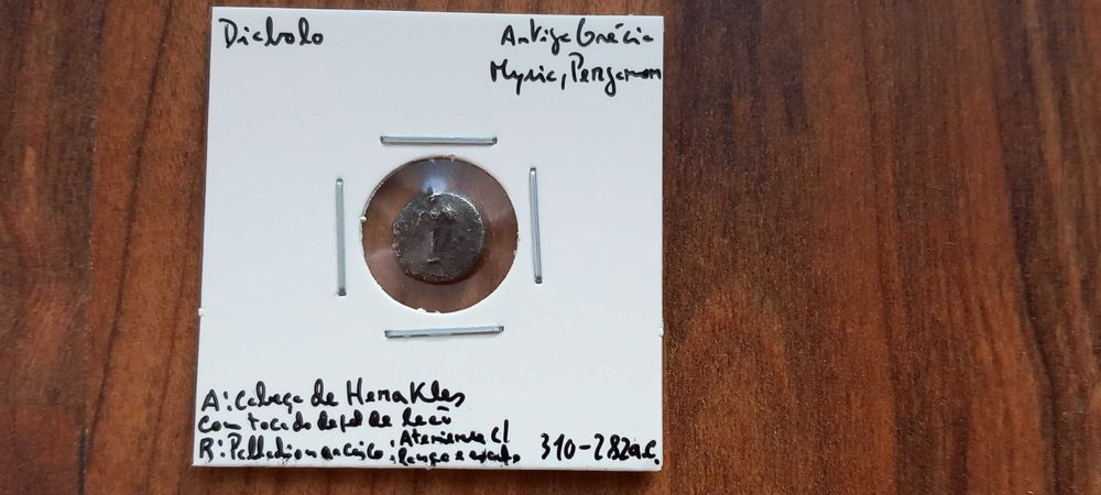 Moeda Diabolo - Antiga Grécia 310a.c.
