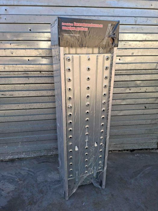 Лестница алюминиевая драбина трансформер WERK 4х4 з платформою 4,6м