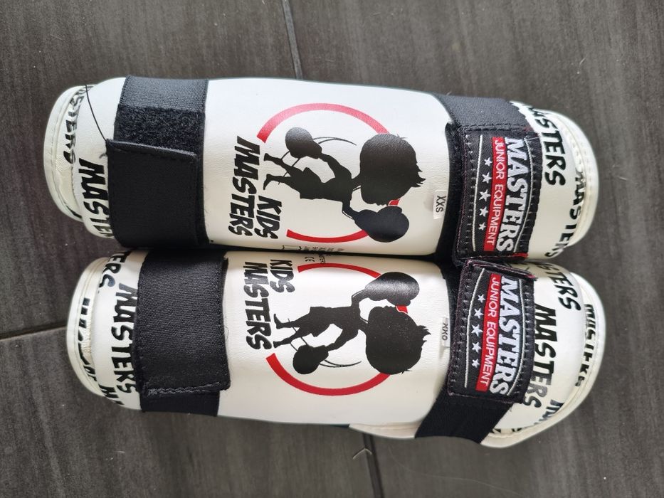 Ochraniacze masters kids kickboxing xxs nagolenniki dla dziecka