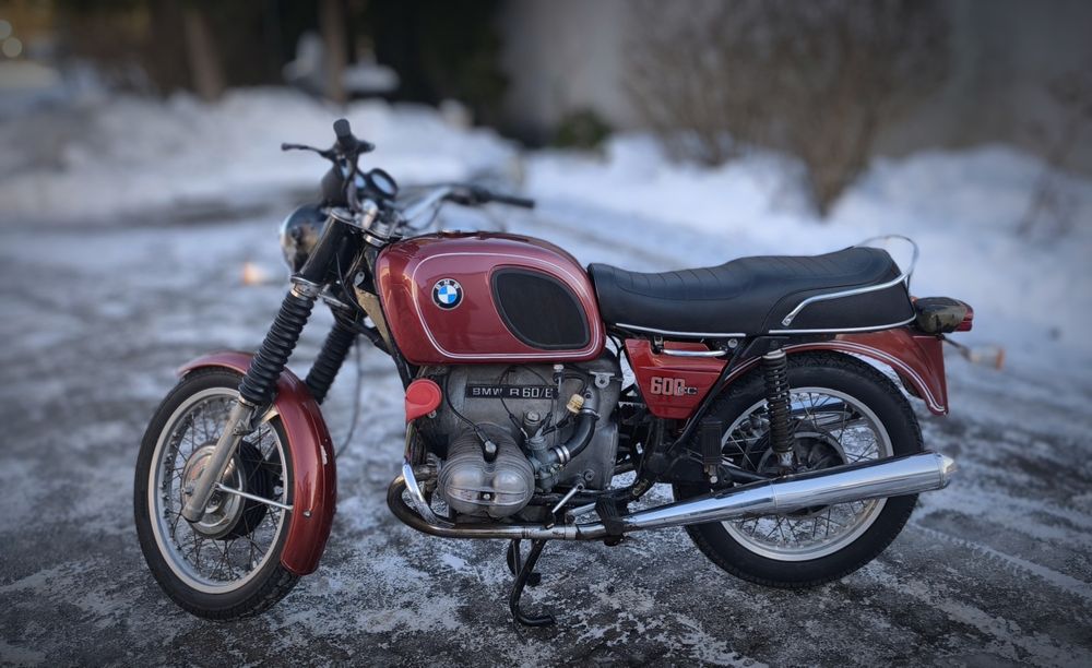 BMW r60/6 1974r. z patyną