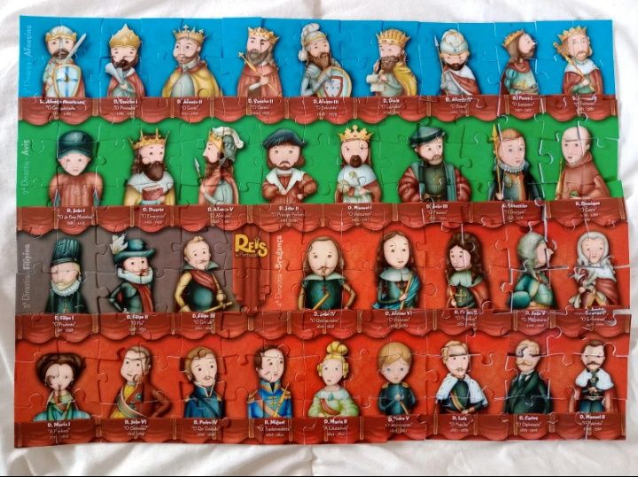 Puzzle: Reis de Portugal