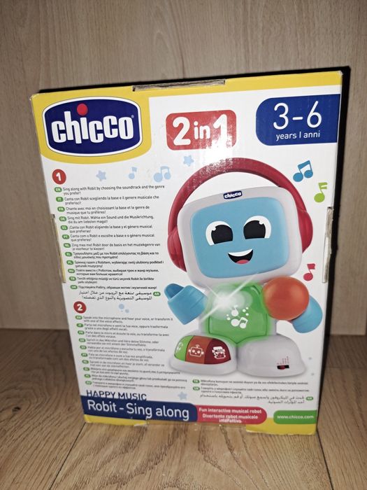 Nowy Robot śpiewający Karaoke Chico 2 w 1
