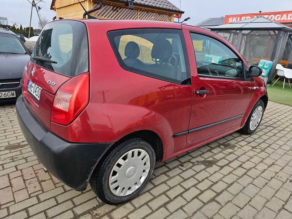Citroen C2 2004r/1.1benzyna/60KM/PT do września/pierwsze auto/4osobowy