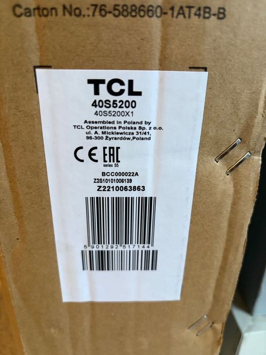 Telewizor TCL 40S5200 40